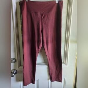 ZYIA Kids Burgundy Leggings
